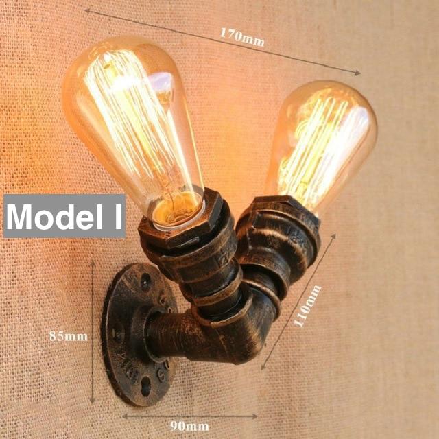 Retro Industrial Wall Lamp