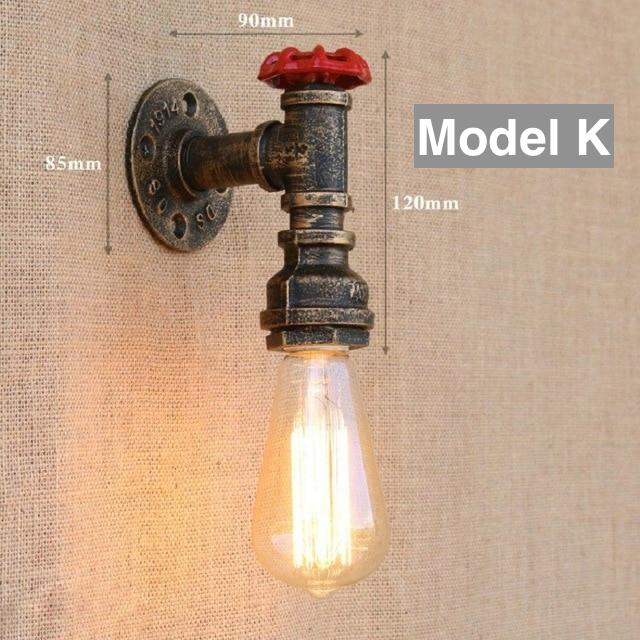 Retro Industrial Wall Lamp