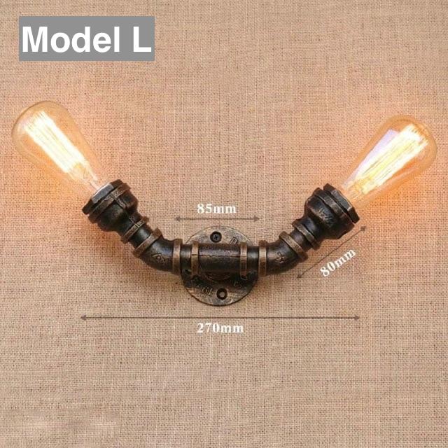Retro Industrial Wall Lamp