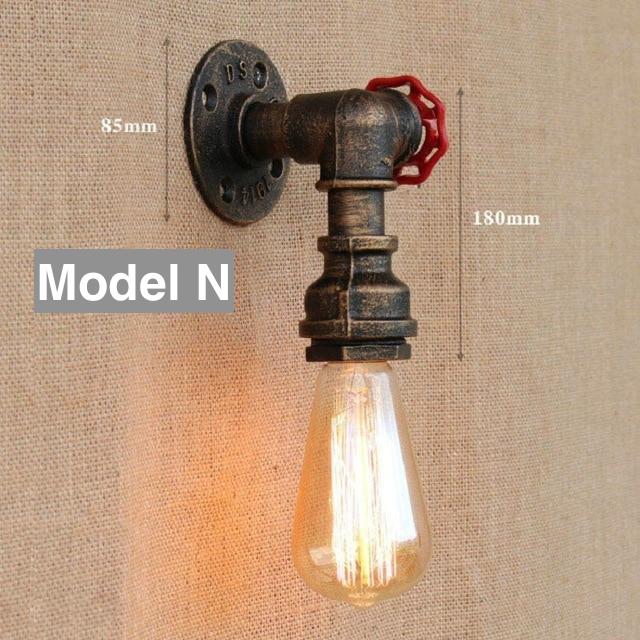 Retro Industrial Wall Lamp