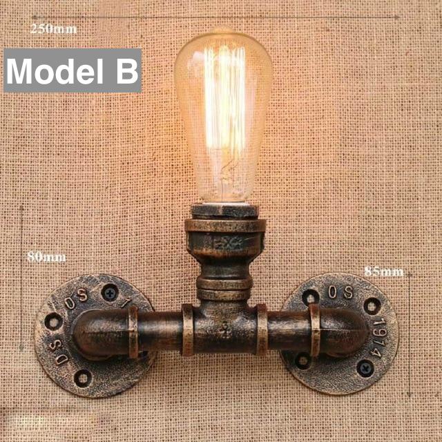 Retro Industrial Wall Lamp