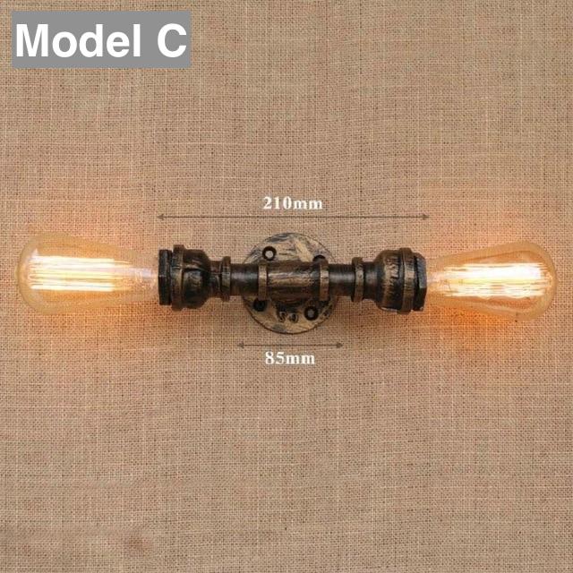Retro Industrial Wall Lamp