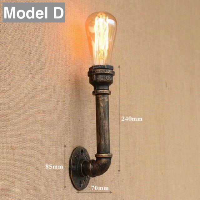 Retro Industrial Wall Lamp