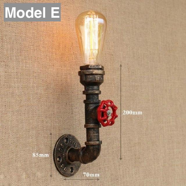 Retro Industrial Wall Lamp