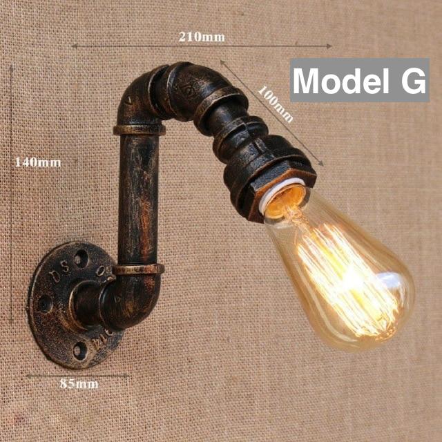 Retro Industrial Wall Lamp