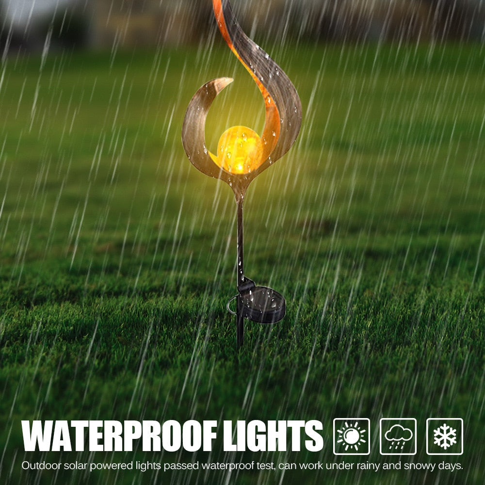 Eolete - Solar Flame Light Sun Waterproof