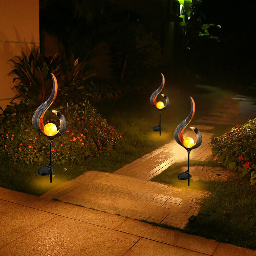 Eolete - Solar Flame Light Sun Waterproof