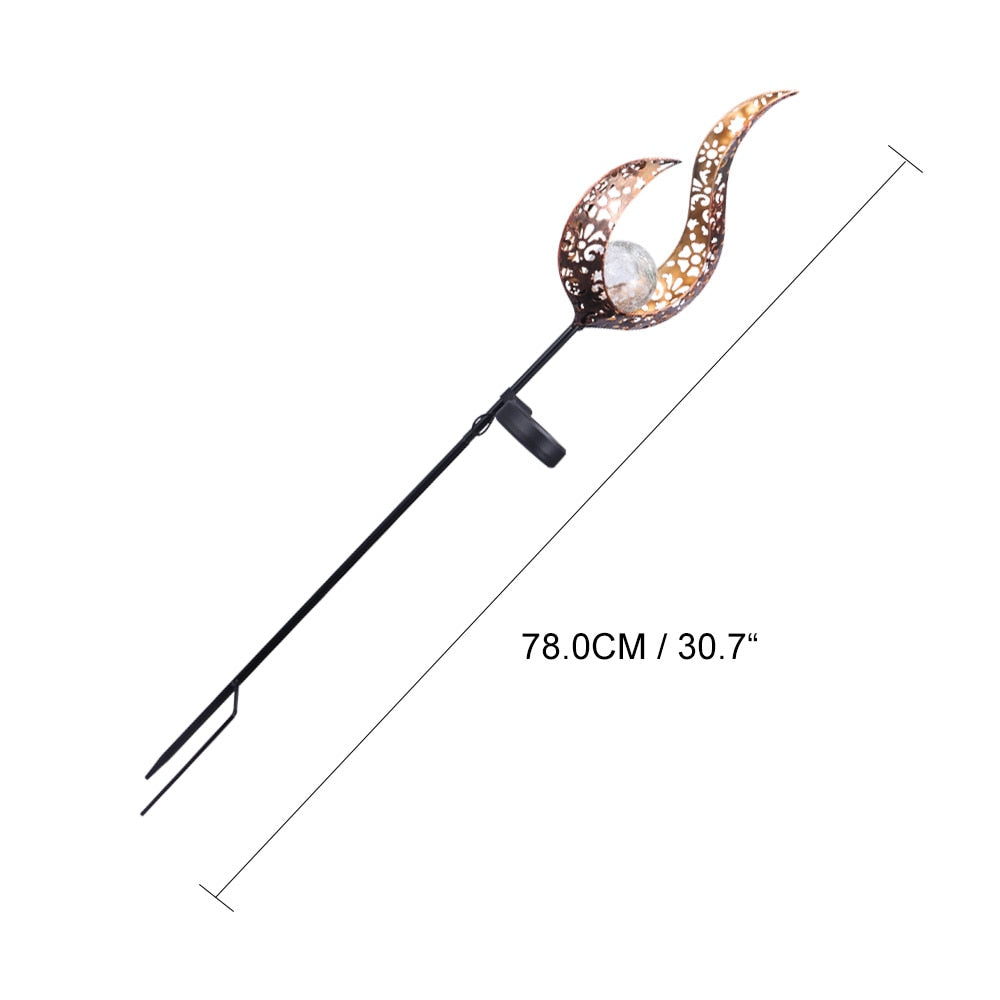 Eolete - Solar Flame Light Sun Waterproof