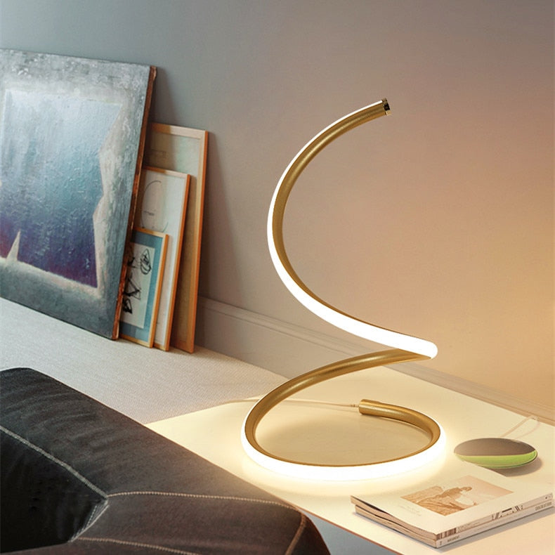 Kira - Spiral LED Table Lamps