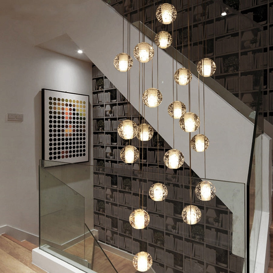 Virmys Modern Crystal Glass Pendant Light