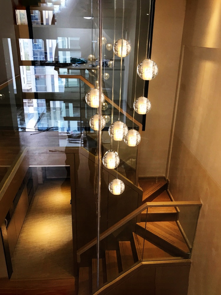 Virmys Modern Crystal Glass Pendant Light