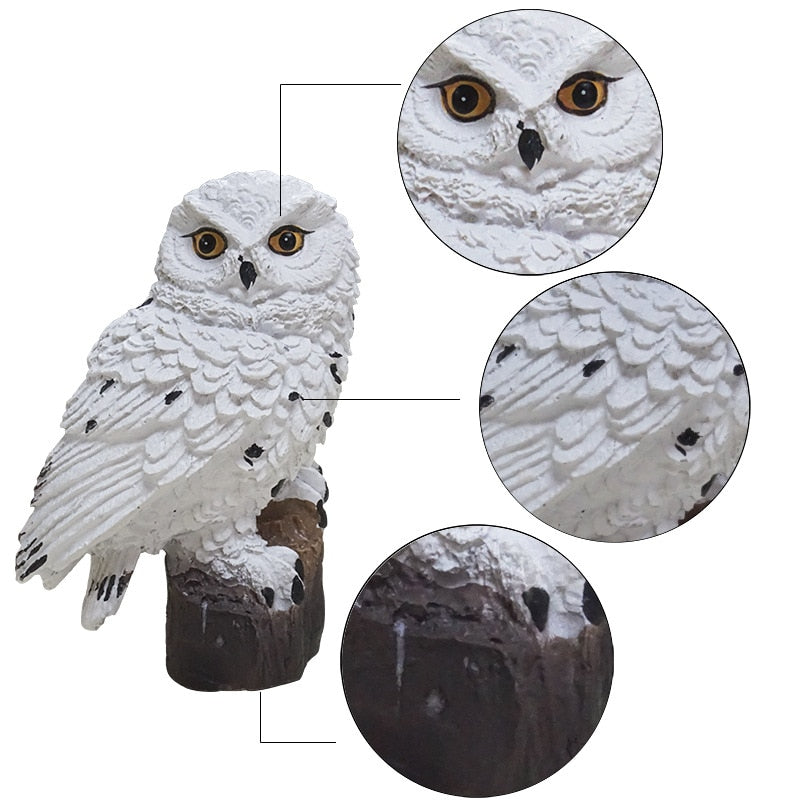Owl Solar Power Garden Light