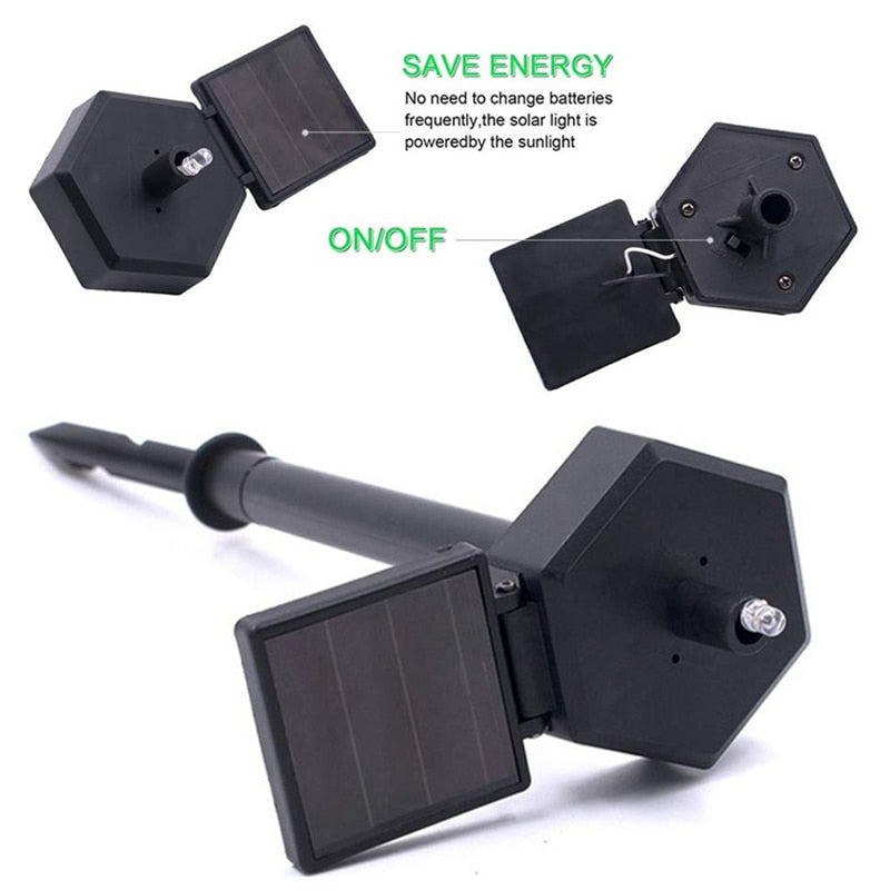 Owl Solar Power Garden Light
