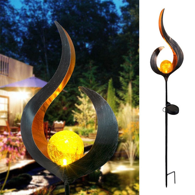 Eolete - Solar Flame Light Sun Waterproof