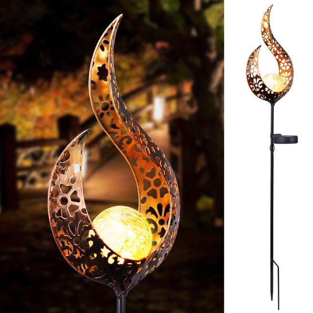 Eolete - Solar Flame Light Sun Waterproof