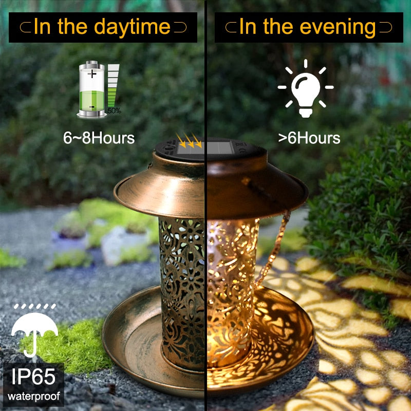 Pagone Solar Bird Feeder Light
