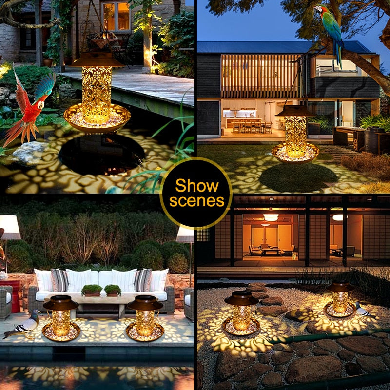 Pagone Solar Bird Feeder Light