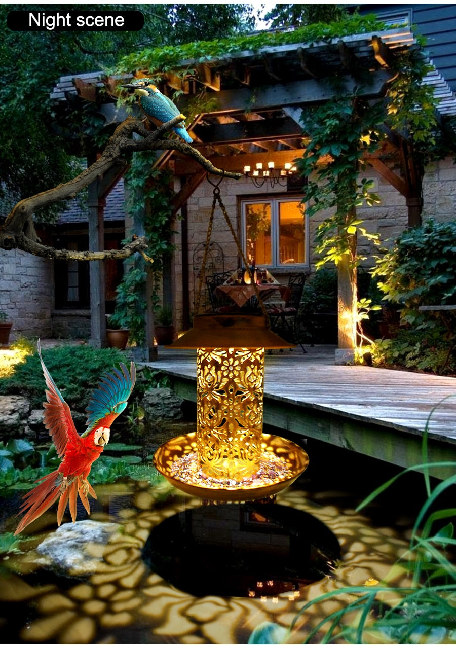 Pagone Solar Bird Feeder Light