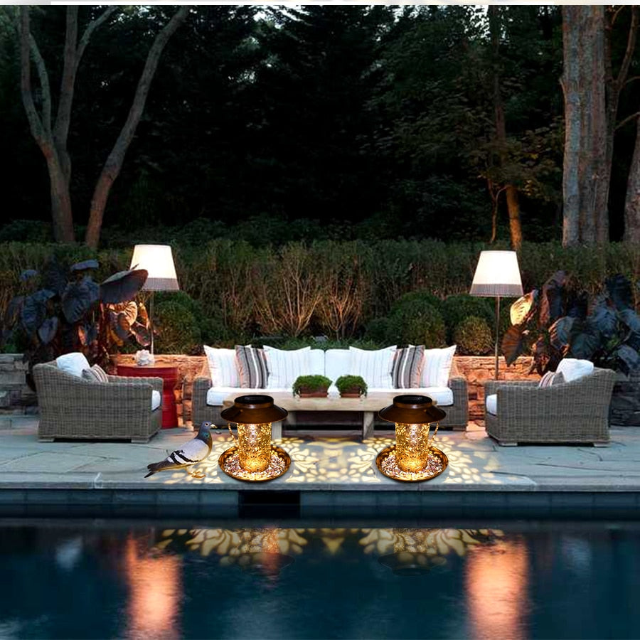 Pagone Solar Bird Feeder Light