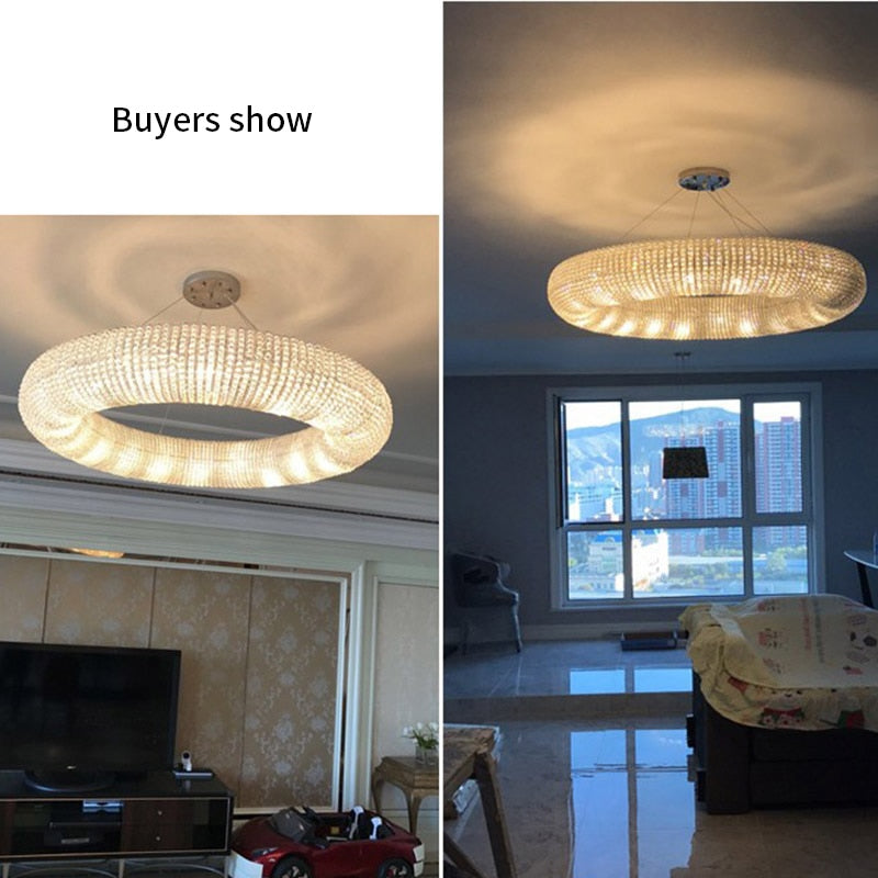 Zalma Modern Crystal Chandelier