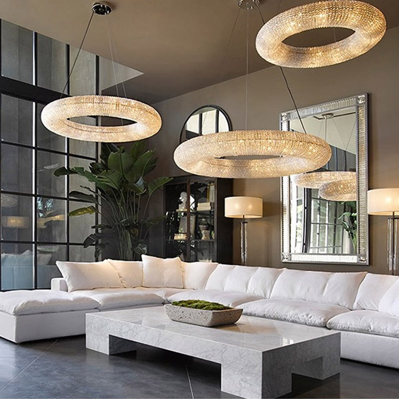 Zalma Modern Crystal Chandelier