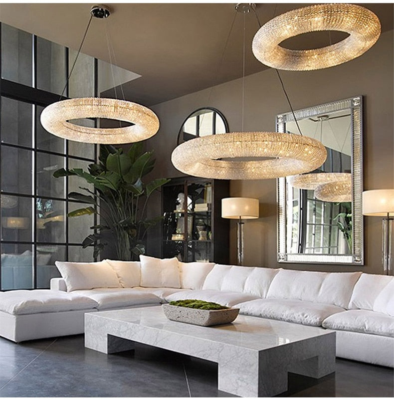 Zalma Modern Crystal Chandelier