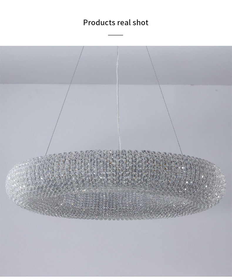 Zalma Modern Crystal Chandelier