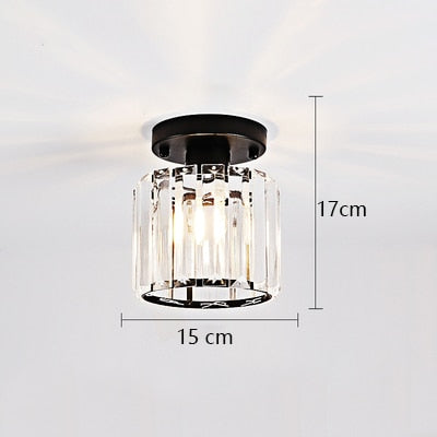 LED Crystal Lampshade Ceiling Lights