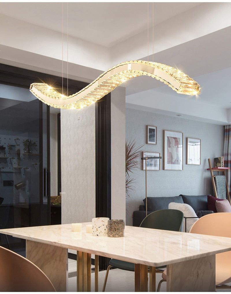 The K9 Wave Pendant Light