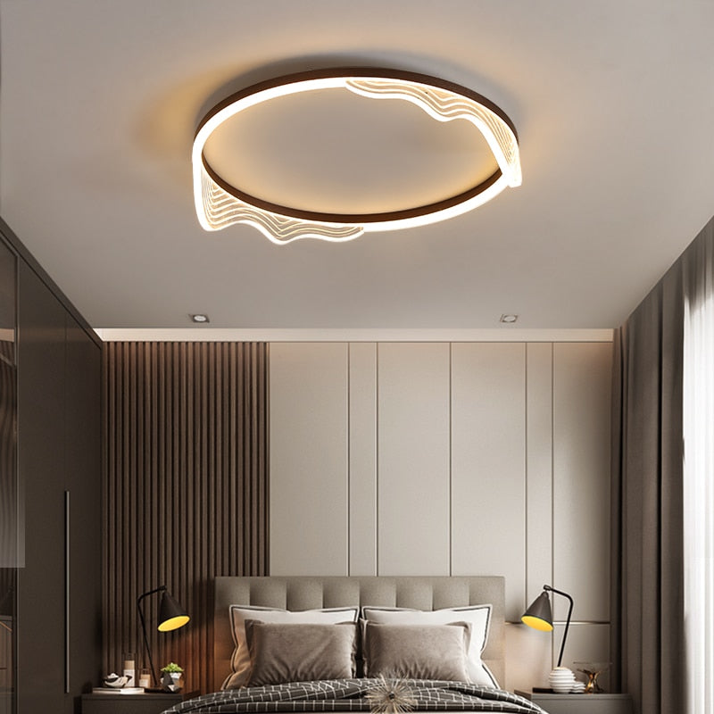 Lustre Luminaires Modern Circle Chandelier LED