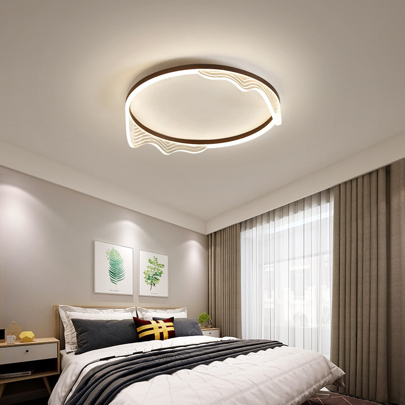 Lustre Luminaires Modern Circle Chandelier LED