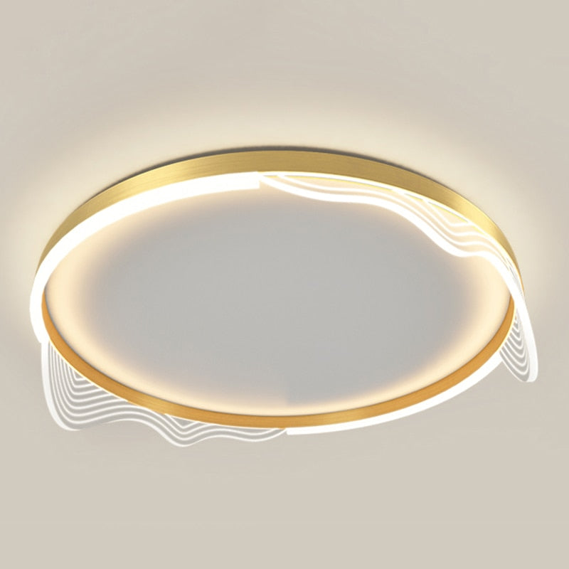 Lustre Luminaires Modern Circle Chandelier LED