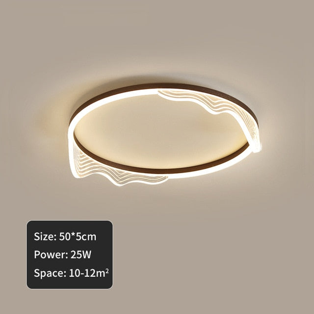 Lustre Luminaires Modern Circle Chandelier LED
