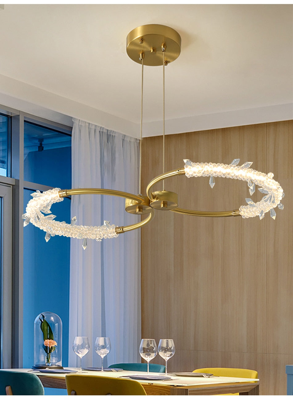 Kavav LED crystal chandelier