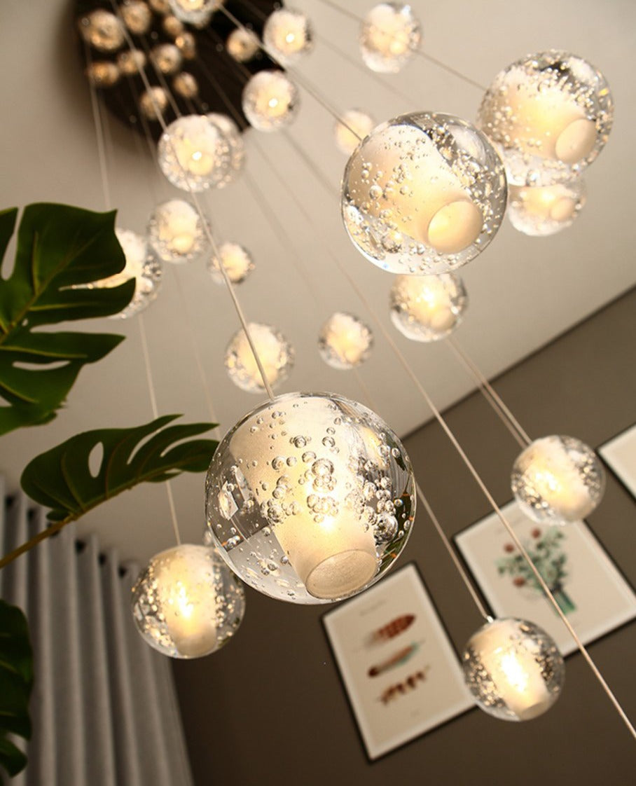 Virmys Modern Crystal Glass Pendant Light