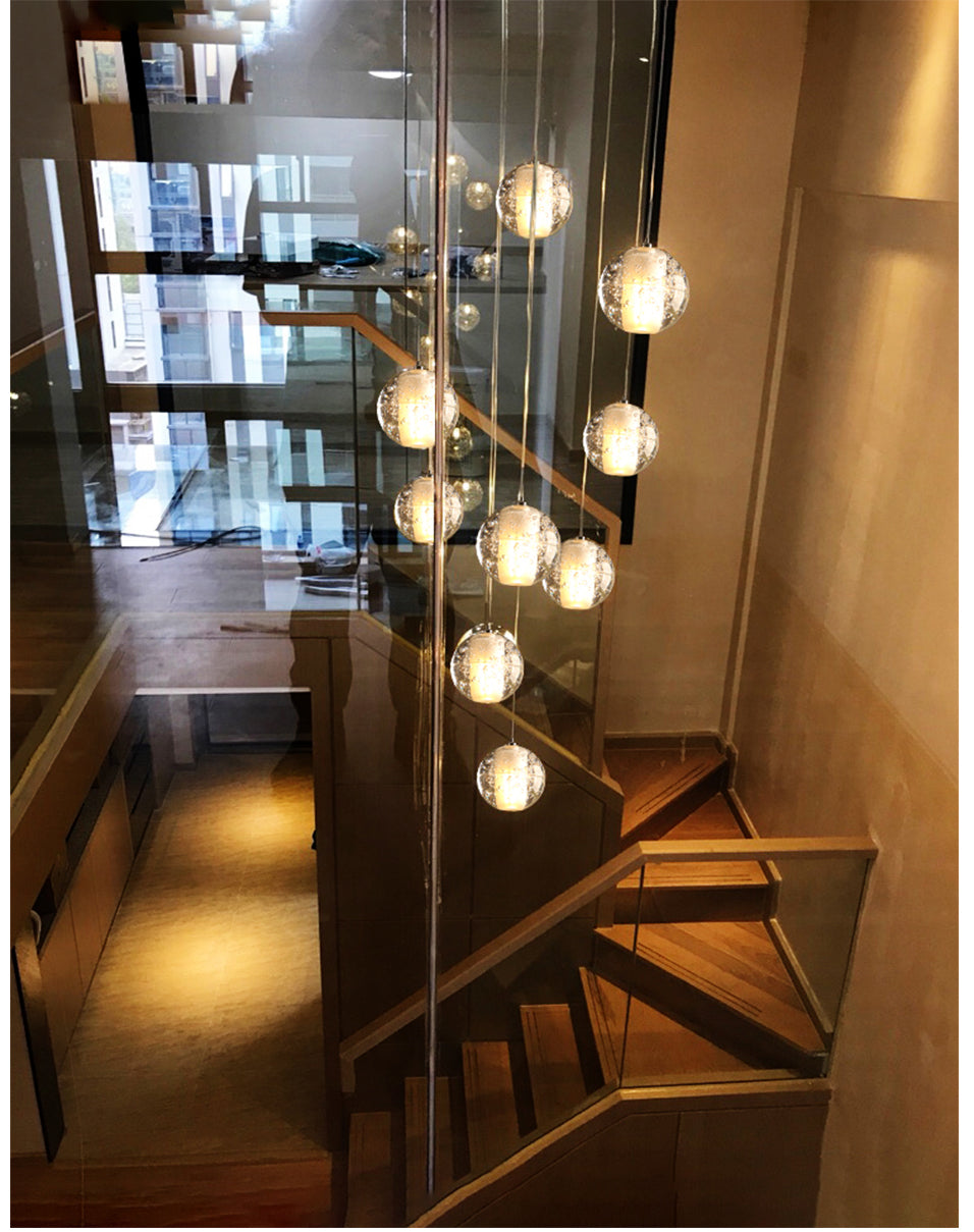Virmys Modern Crystal Glass Pendant Light