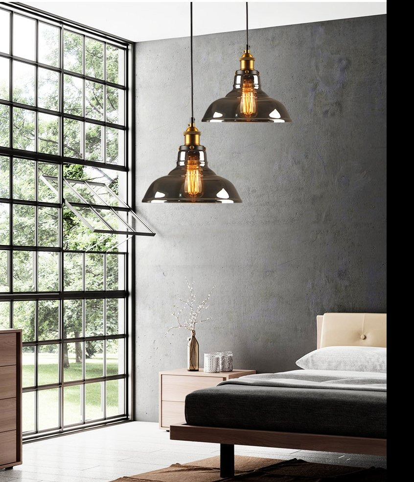 American Vintage Glass Pendant Lights