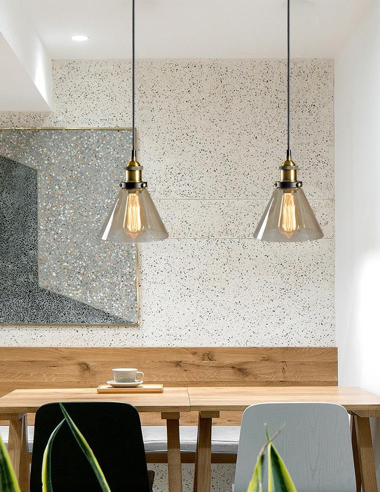 American Vintage Glass Pendant Lights