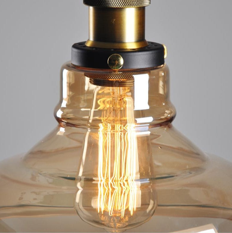 American Vintage Glass Pendant Lights