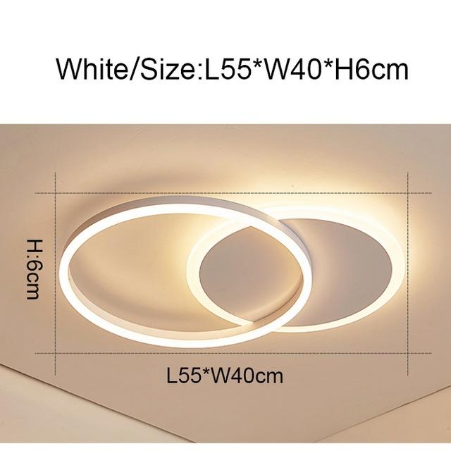 Remote Controller Modern LED Chandelier