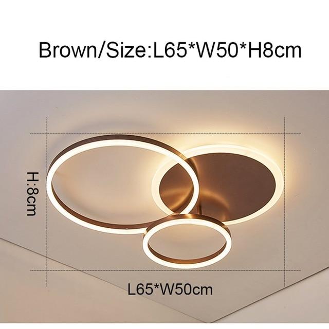 Remote Controller Modern LED Chandelier