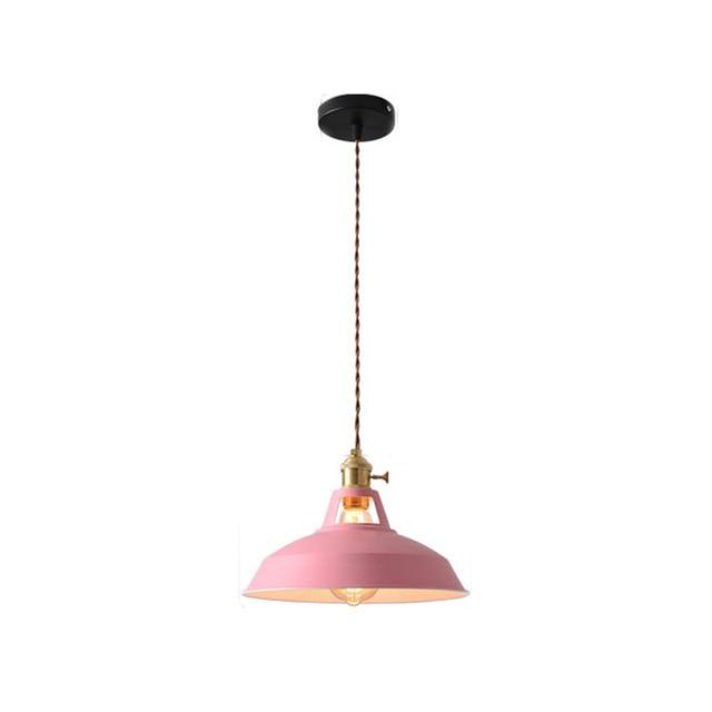 Retro Industrial Colorful Pendant Lights