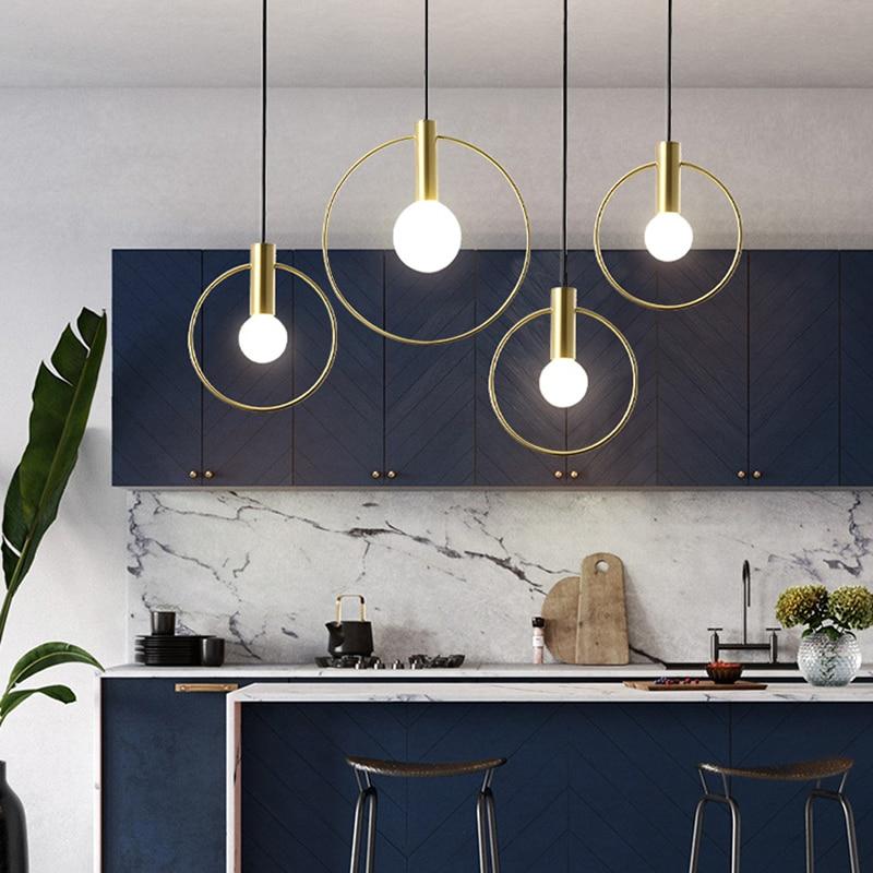 Ring Hanging Lights - Stylish Decor