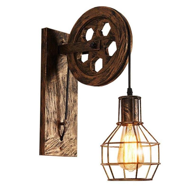 Rustic Vintage Industrial Wall Sconce