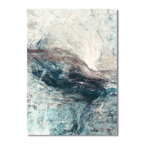 Simple Abstract Distortion Canvas Paintings Modular Pictures Wall Art Canvas Unframed