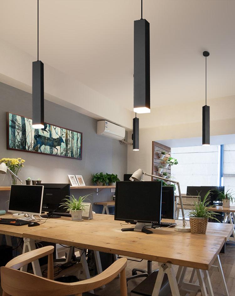 Slim Mini Pendant 1.5" Wide Aluminum Lights