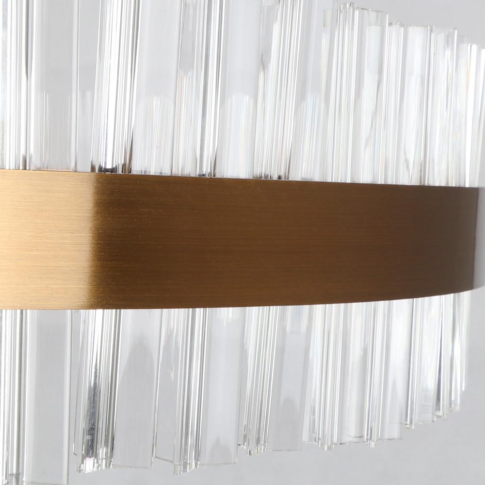 Sofrey Gold Bronze K9 Crystal Chandelier