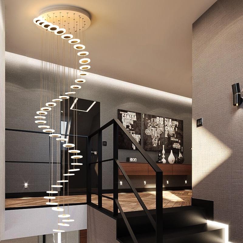 Suspended 11 3/4" to 20 1/2" Chandelier Circle LED Pendant Lights