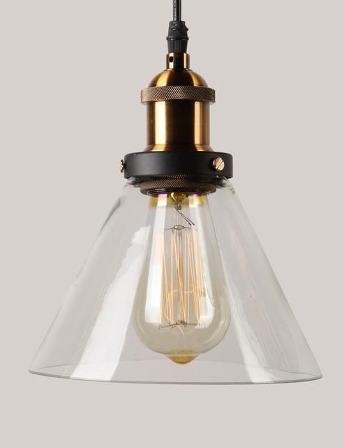 Vintage Retro Pendant Glass Lights