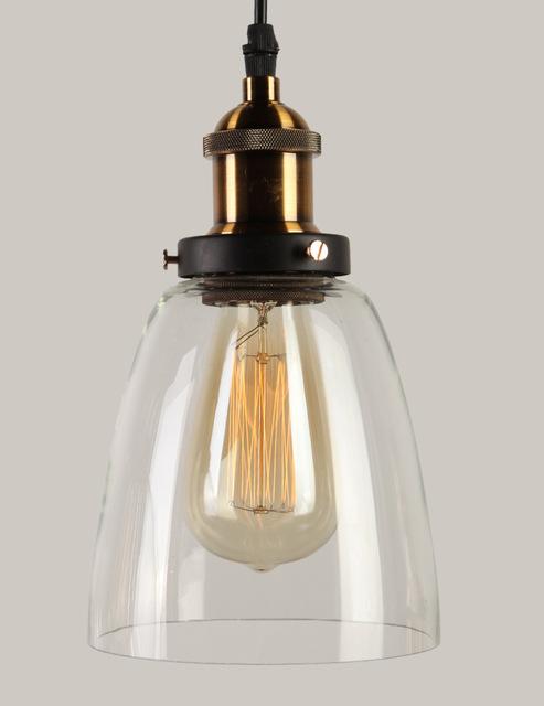 Vintage Retro Pendant Glass Lights